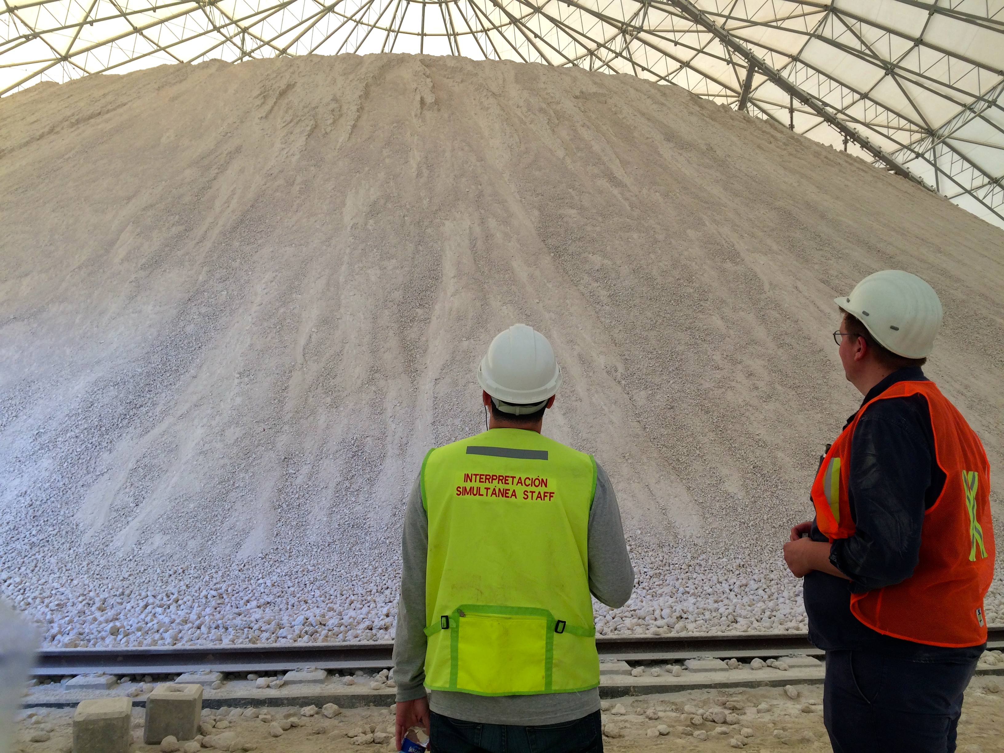 Challenges of interpreting in a mine or factory